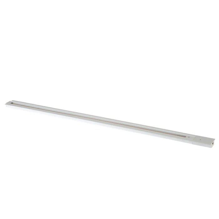 Шинопровод встраиваемый однофазный с питанием и заглушкой Crystal Lux CLT 0.121 01 L1000 WH