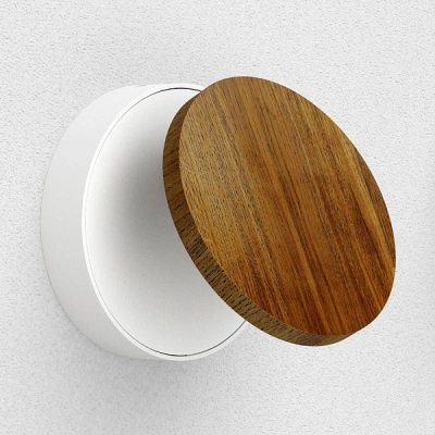 Настенный светильник Ledron UFO G2 Wooden White