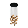 Подвесная люстра Ledron SPACE Wooden 21 GU10