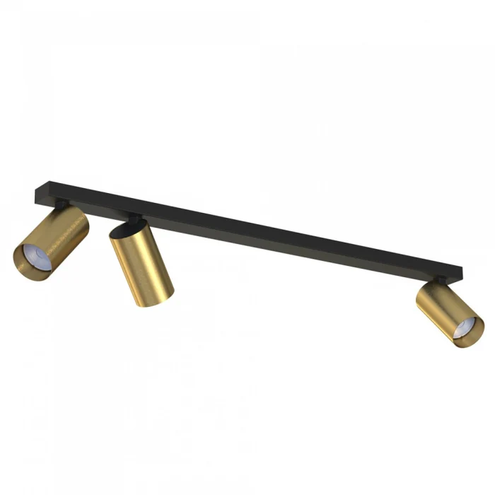Накладной светильник спот Nowodvorski Mono Black/Brass 7783