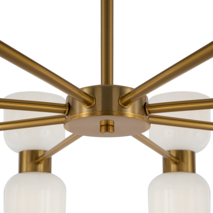 Люстра на штанге Freya Savia FR5203PL-16BS