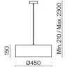 Подвесной светильник Freya Lattice FR5528PL-01BS