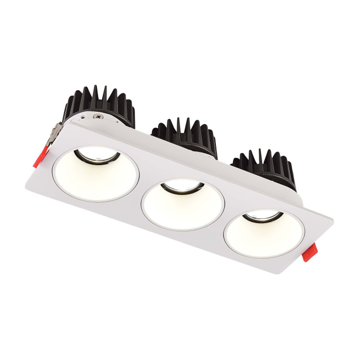 Встраиваемый корпус для светодиодного модуля серии ST850, ST851 ST-Luce Белый ST052.508.03