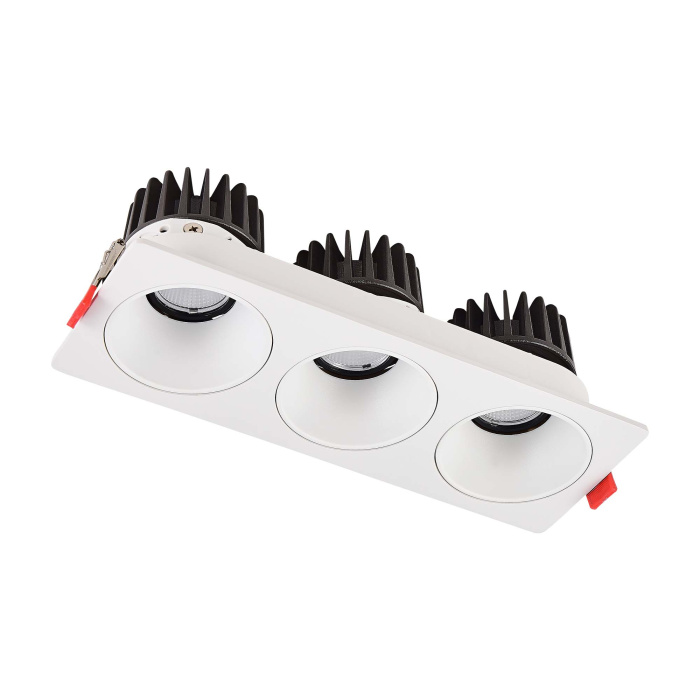 Встраиваемый корпус для светодиодного модуля серии ST850, ST851 ST-Luce Белый ST052.508.03