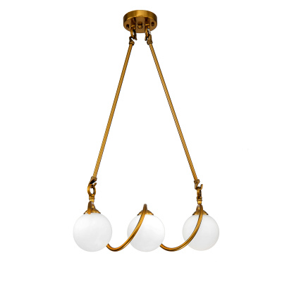 Подвесная люстра Delight Collection KG1212P KG1212P-3 brass