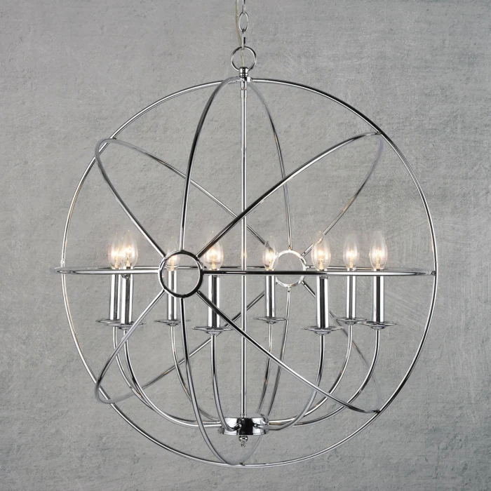 Подвесная люстра Loft it Foucaults orb LOFT1193-8