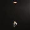 Подвесной светильник Delight Collection Crystal rock II 9701P/1 brass