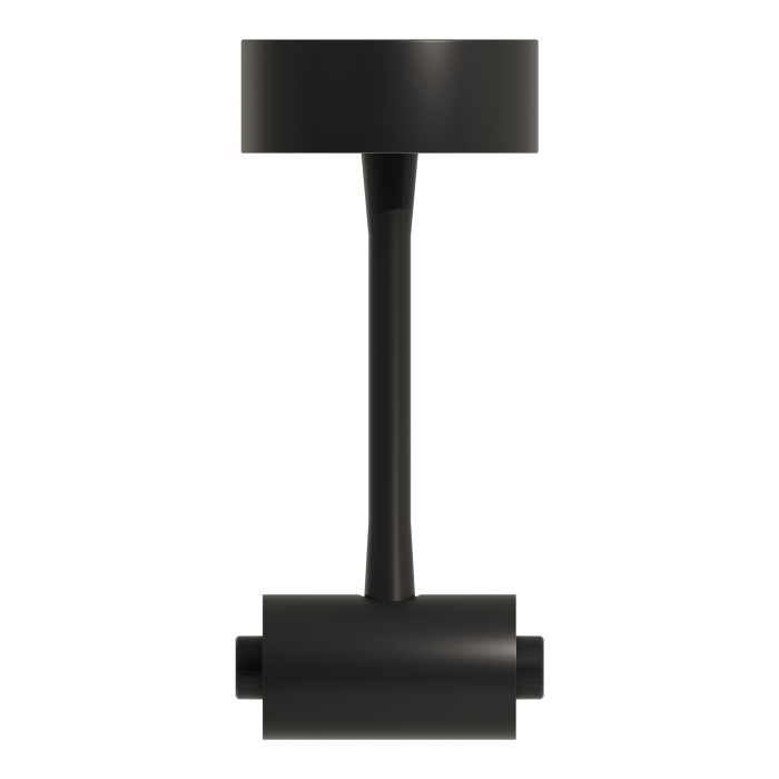 Потолочное крепление сПрямым соединителем ST-Luce Черный ST1602.409.00