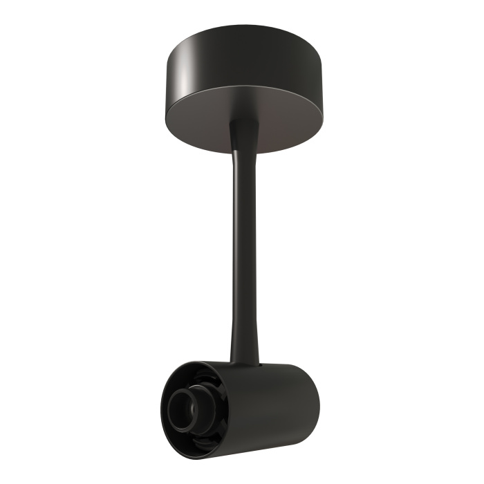 Потолочное крепление сПрямым соединителем ST-Luce Черный ST1602.409.00