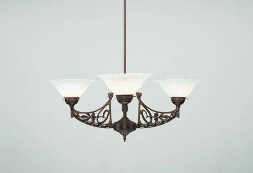 Люстра на штанге Berliner Messinglampen D53-22maA