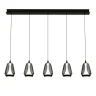 Подвесной светильник Delight Collection MD24001011 MD24001011-5B black/smoky