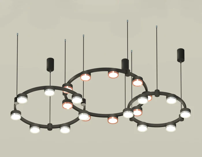 Комплект подвесного светильника Techno Ring Ambrella light XR92092100