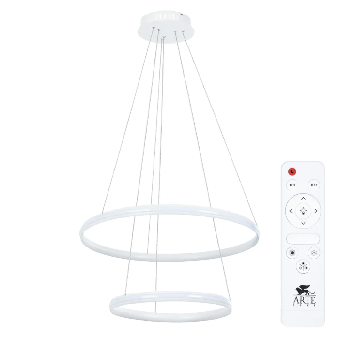 Светильник подвесной Arte Lamp MERIDIANA A2198SP-2WH