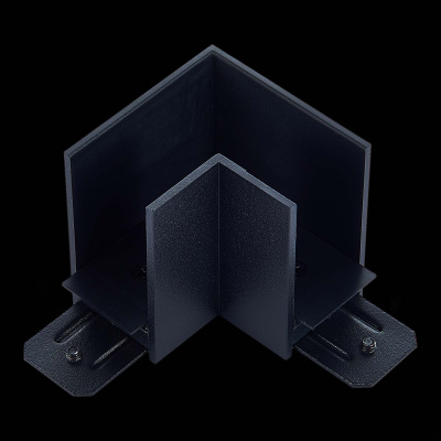 Соединитель угловой SKYLINE 220 ST-Luce черный, металл ST015.422.14.1