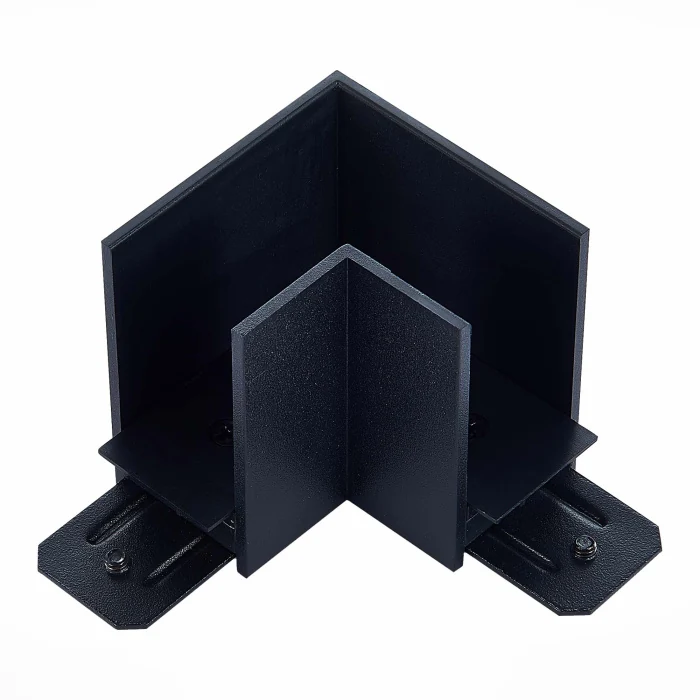 Соединитель угловой SKYLINE 220 ST-Luce черный, металл ST015.422.14.1