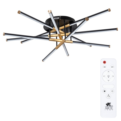 Светильник потолочный Arte Lamp FERNANDO A2199PL-6BK