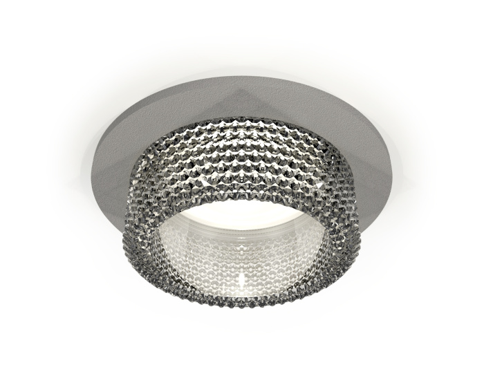 Комплект встраиваемого светильника с композитным хрусталем Ambrella light XC6514040