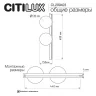 Настенный светильник Citilux Glob CL209423