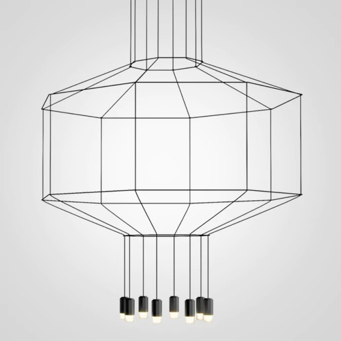 Подвесной Светильник Via Wireflow Polyhedral 0299 Octagonal By Imperiumloft