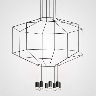 Подвесной Светильник Via Wireflow Polyhedral 0299 Octagonal By Imperiumloft