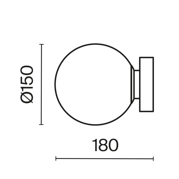 Бра Maytoni Basic form MOD321WL-01B