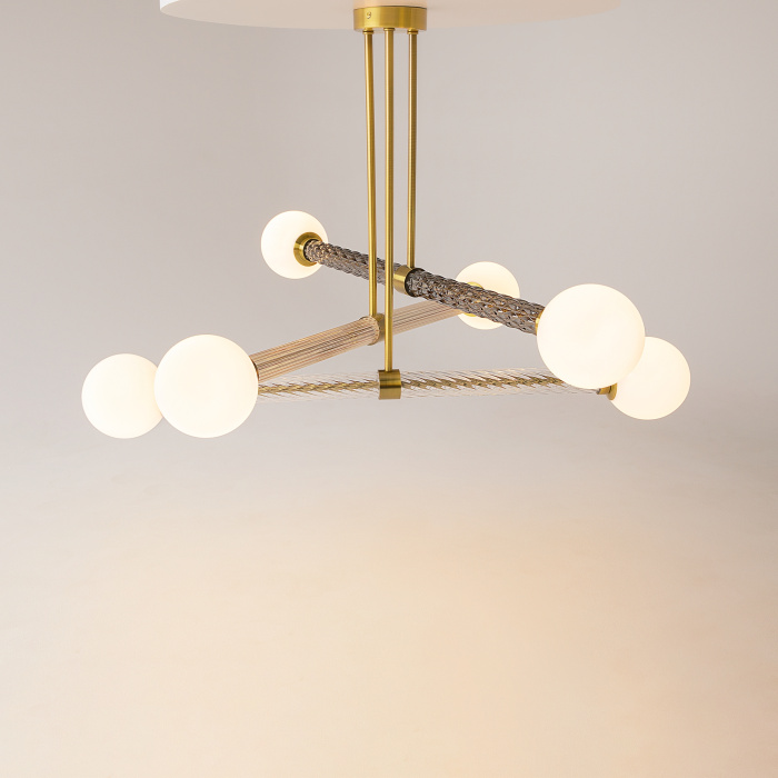Люстра на штанге Maytoni Teatro MOD287PL-06BS