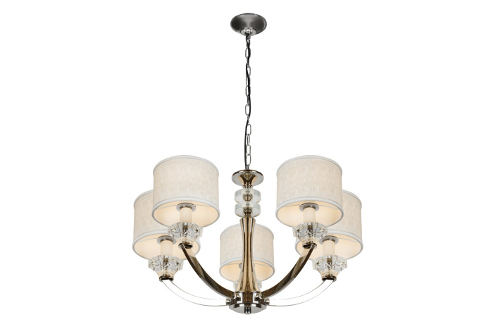 Подвесная люстра iLamp Oxford 85175/5 Хром