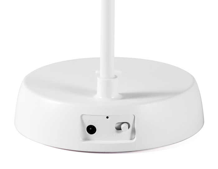 Светодиодная настольная лампа с аккумуляторной батареей, регулировкой цвета и USB-проводом Ambrella light DE610