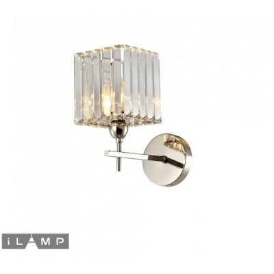 Настенный светильник iLamp STATEN ISLAND W9514-1 NICKEL