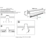 Шинопровод магнитный встраиваемый Crystal Lux CLT 0.123 01 L3000 BL