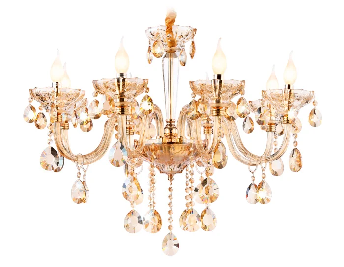 Подвесная классическая люстра с хрусталем Ambrella light TR4907