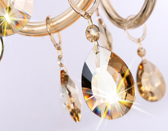 Подвесная классическая люстра с хрусталем Ambrella light TR4907