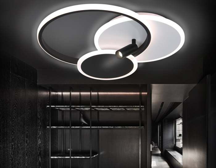 Настенно-потолочный светодиодный светильник с пультом Ambrella light FL5118