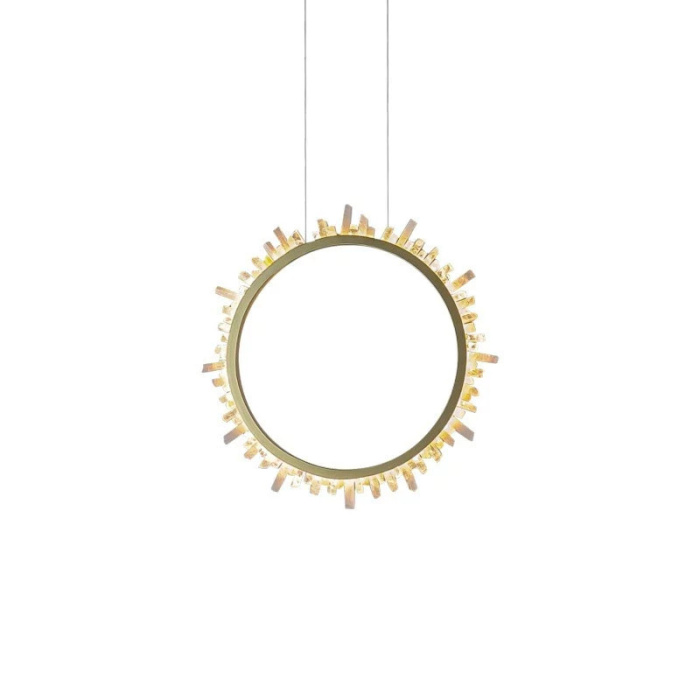 Светодиодный подвесной светильник L'Arte Luce Luxury Alone L40201 с элементами из хрусталя