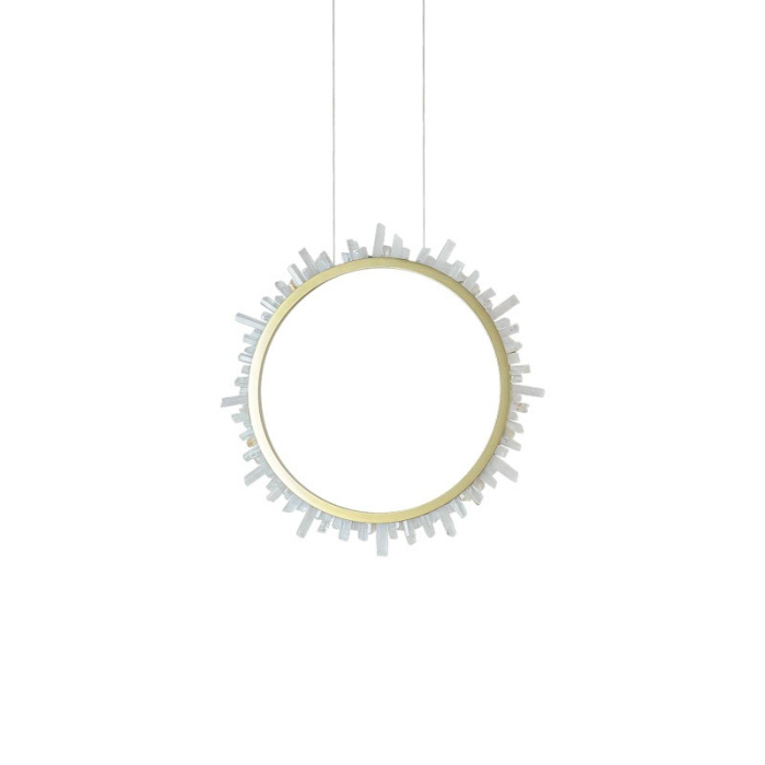 Светодиодный подвесной светильник L'Arte Luce Luxury Alone L40201 с элементами из хрусталя