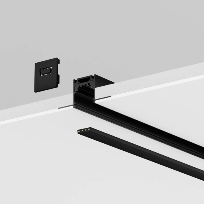 Профиль для шинопроводов Exility IP black MAYTONI O-TR002BF-P-B3M