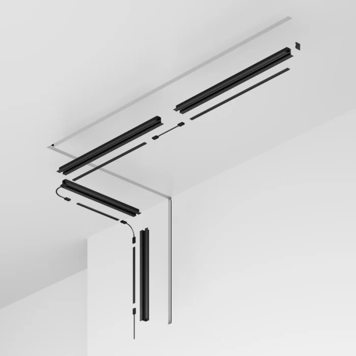 Профиль для шинопроводов Exility IP black MAYTONI O-TR002BF-P-B3M