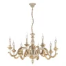 Подвесная люстра Ideal Lux Giglio SP8 Oro 075341