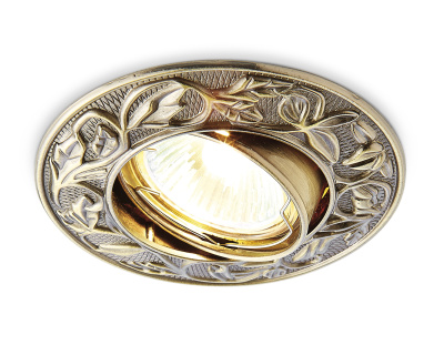 Встраиваемый точечный светильник MR16 с поворотным механизмом Ambrella light 711 SB