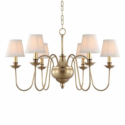 Люстра Cloyd LOUISIANA C6 / беж. абажур - Ø73 см (арт.10064)