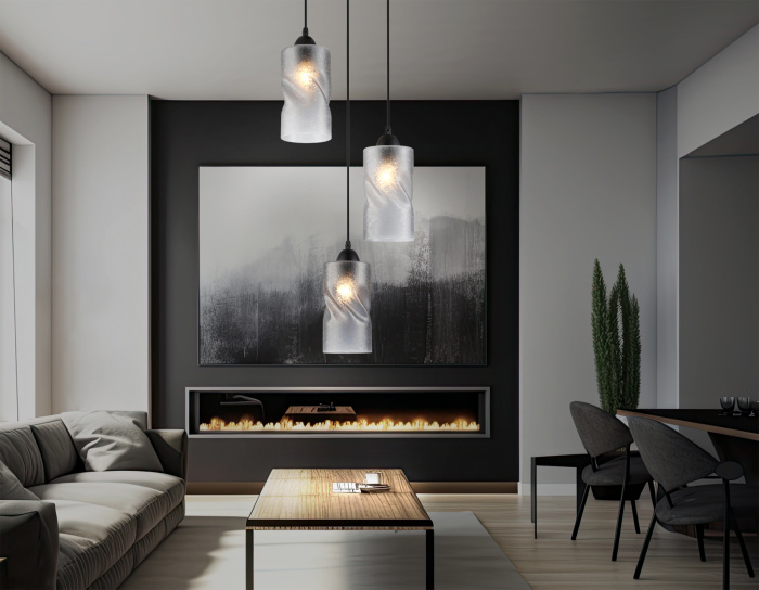 Светильник подвесной со стеклянными плафонами TRADITIONAL AMBRELLA LIGHT TR3414