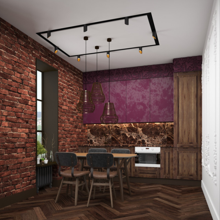 Профиль Denkirs для создания декоративных ниш DK5850-BK