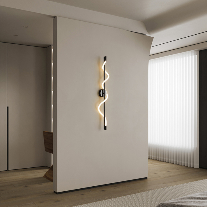 Настенный светильник MAURICE WALL H120 Black ImperiumLoft