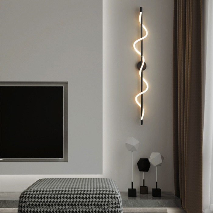 Настенный светильник MAURICE WALL H120 Black ImperiumLoft