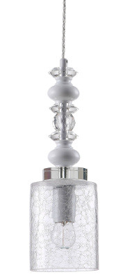Светильник подвесной Crystal Lux MATEO SP1 WHITE