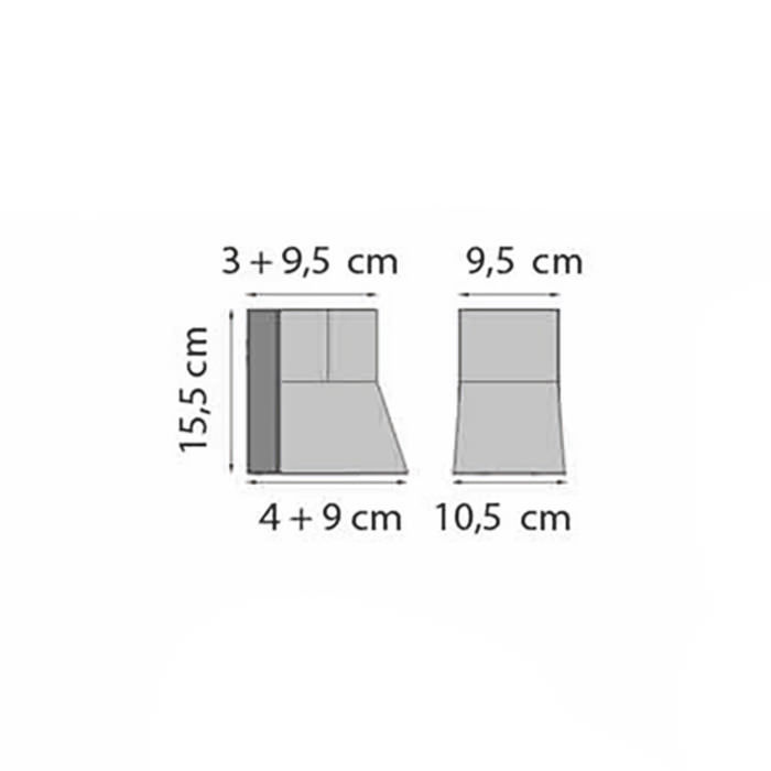 Уличное бра Royal Botania Beacon BCNWB