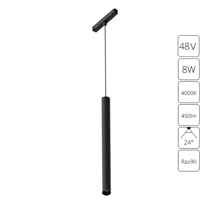 Магнитная трековая система Arte Lamp LINEA A4770SP-1BK