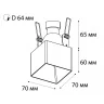Светильник встраиваемый Italline DL 3024 white
