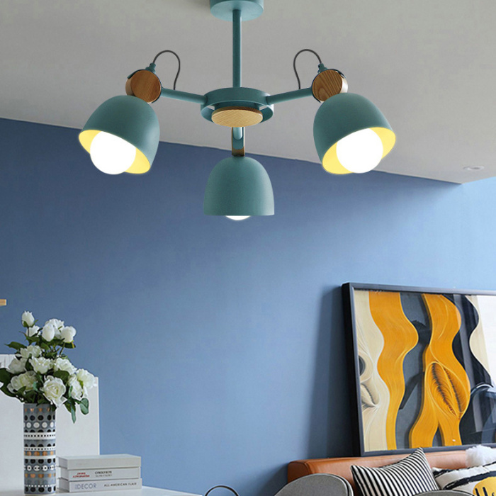 Потолочная люстра на штанге ROLLA 3 Gray ImperiumLoft