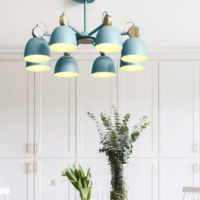 Потолочная люстра на штанге ROLLA 3 Gray ImperiumLoft